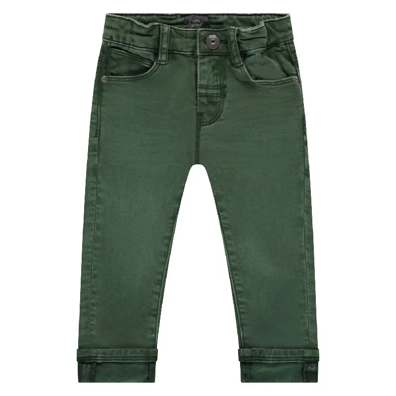 Rip and Tear Men's JeansBoy's Pants In Forest Green