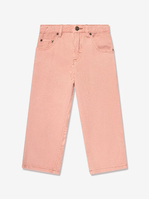 Trendy Men's JeansMolo Kids Regular Fit Jeans in Pink