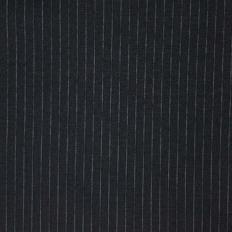 Black Narrow Pinstripes