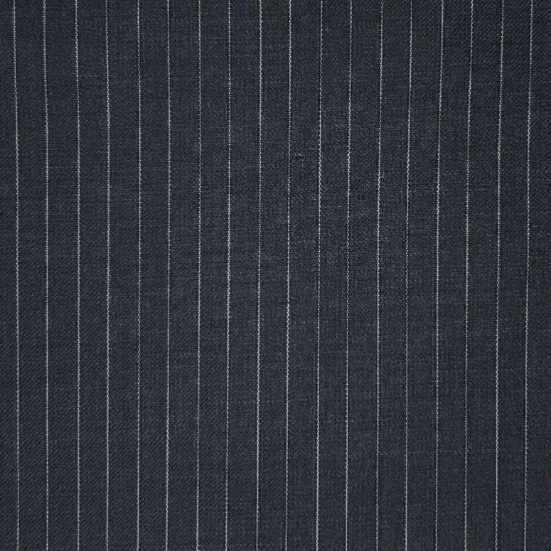 Charcoal Grey Pinstripes