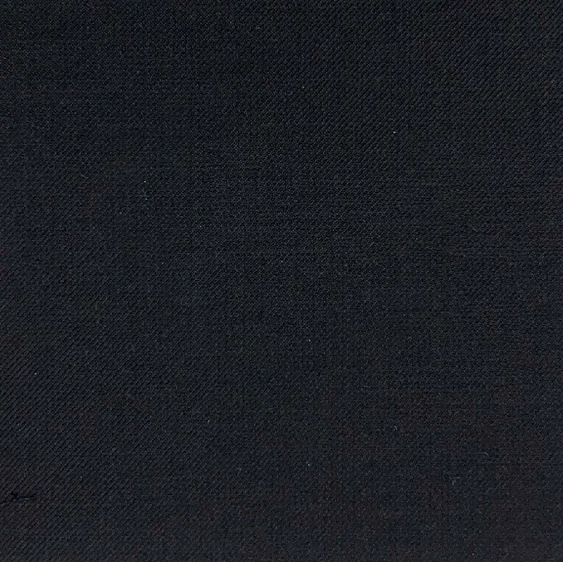 Black Plain Weave