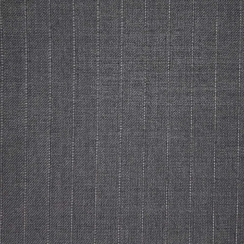 Medium Grey Pinstripes