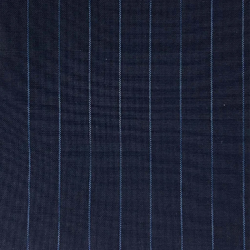 Midnight Blue With Blue Pinstripes