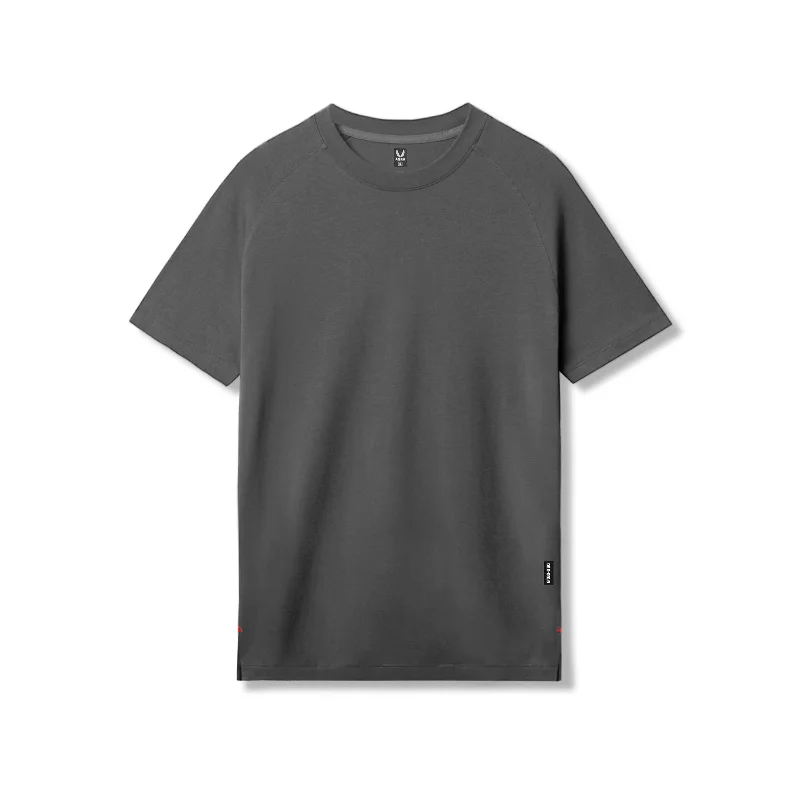 Men's Performance Shirts for Sports0919. Supima® Fitted Tee - Space Grey