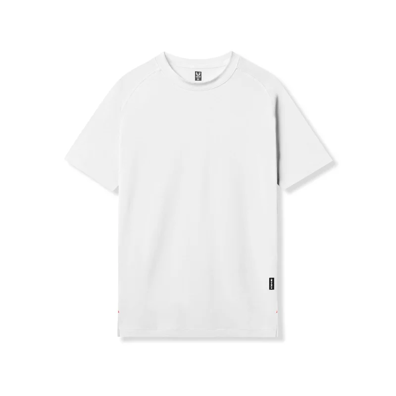 Men's Shirts with Embellished Collars0919. Supima® Fitted Tee - White