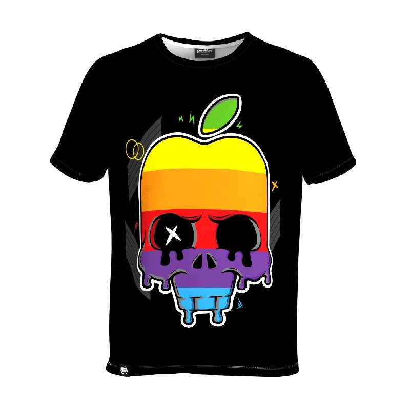 Men's Short-Sleeved ShirtsApple Skull T-Shirt