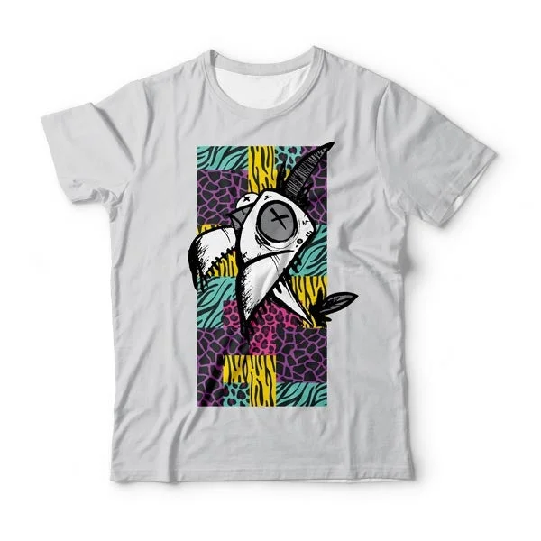 Men's Shirts with Ruffled HemlinesBird T-Shirt