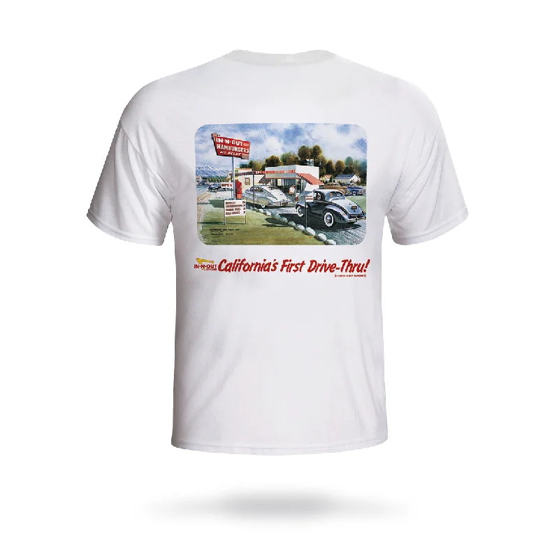 Men's Shirts for Camping1986 CA First Drive-Thru