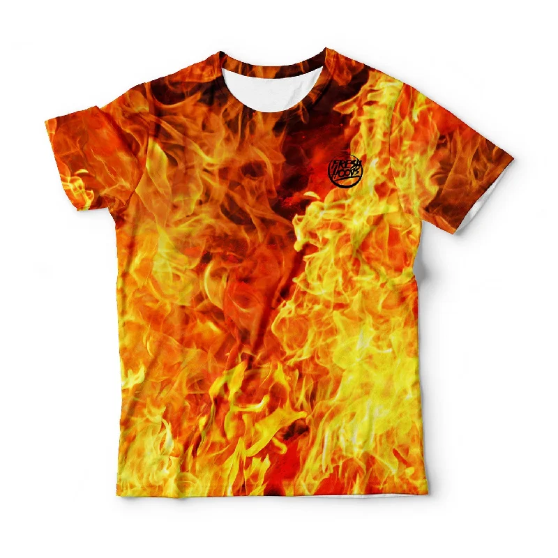 Men's Shirts for Outdoor ActivitiesFresh Flames T-Shirt