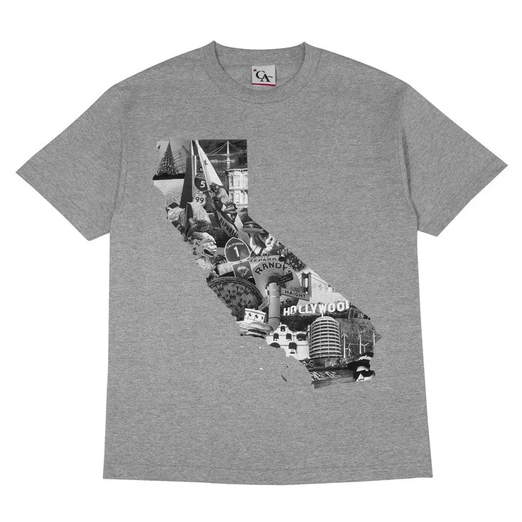 Durable Men's Work ShirtsMens Cali Photo T-Shirt Heather Grey