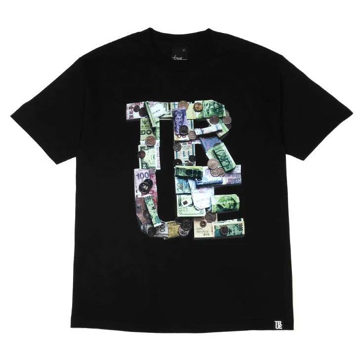 Men's Unique and Designer TopsMens True Travel Loot T-Shirt Black