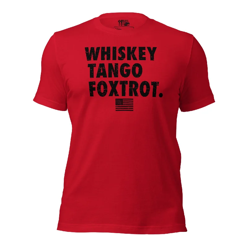 Men's Shirts with Ruffled HemlinesWhiskey Tango Foxtrot