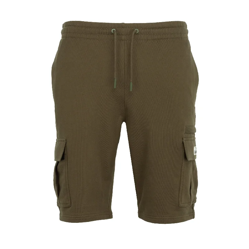 Men's Patterned Pants with Animal PrintsFrench Terry Cargo Shorts - Mens