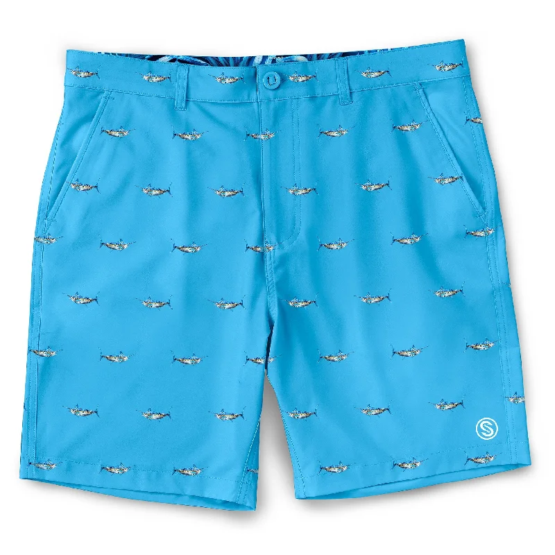 Men's Chino Shorts for Warm WeatherTropical Marlin Walkshorts