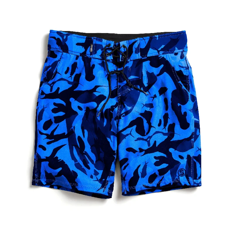 Men's Pants with Stretchable Fabric for FlexibilityFrigate Camo First Mates Boardshorts Sale