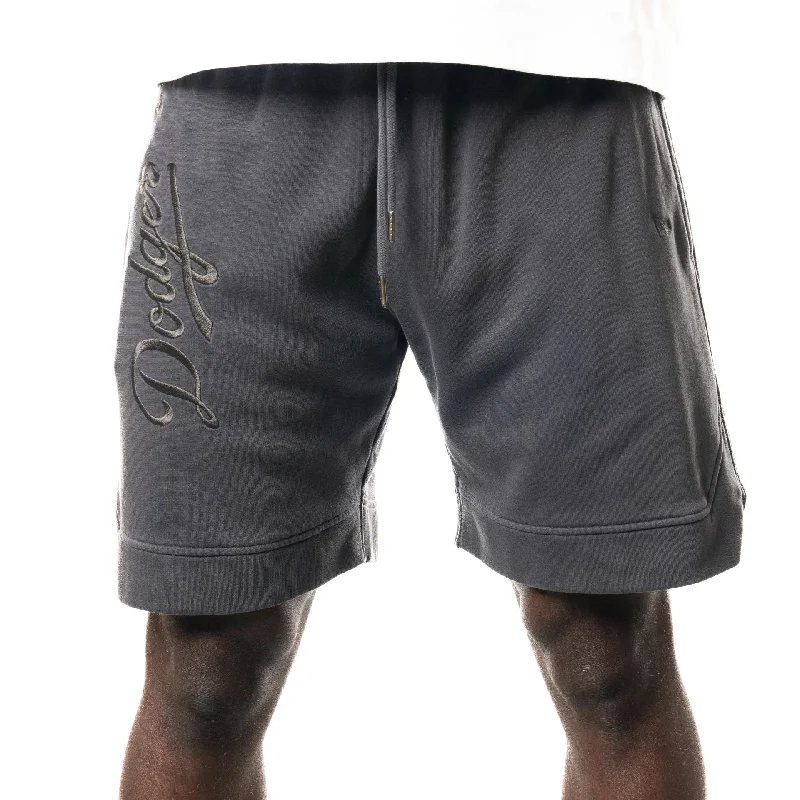 Men's Pants with Antimicrobial TreatmentLA Dodgers New Era Australia Charcoal Fleece Shorts