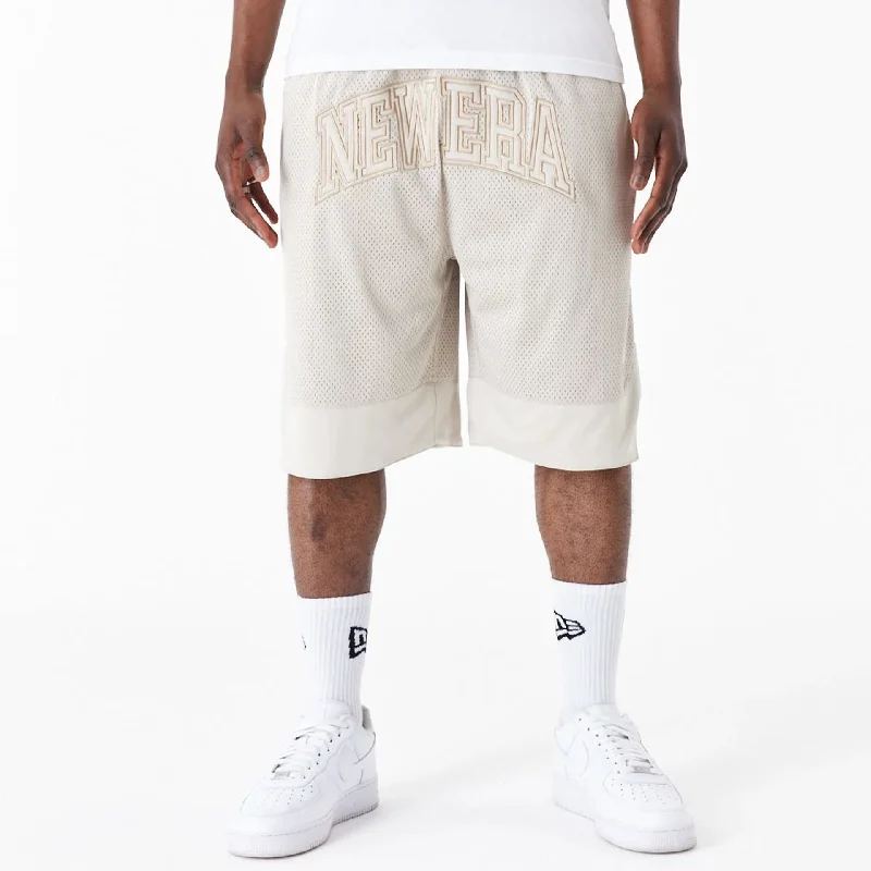 Men's Unique and Designer Bottom Wear for a Statement LookNew Era Arch Logo Stone Mesh Shorts