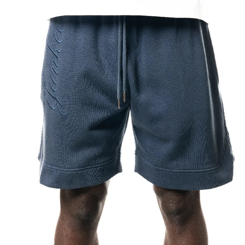 Men's Unique and Designer Bottom Wear for a Statement LookNew York Yankees New Era Australia Dark Blue Fleece Shorts