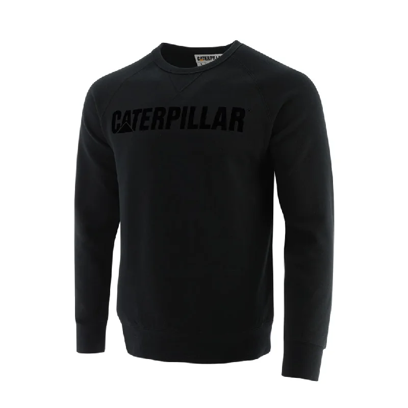 Men's Shirts with Zippered PocketsCAT (Caterpillar) - Men's Foundation DM Crewneck Sweatshirt (2910284 001)