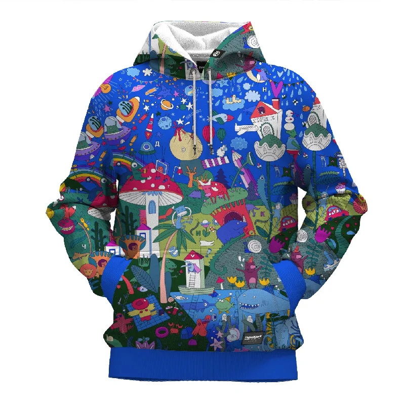 Cool Men's Graphic HoodiesCrazy Town Hoodie