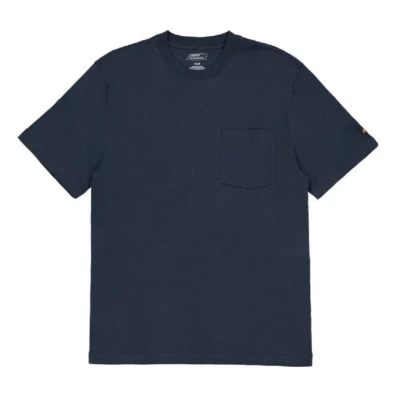 Men's Shirts with Raw-Edge HemlinesDickies - Men's Cotton Short Sleeve Pocket T-Shirt (GS407DN)