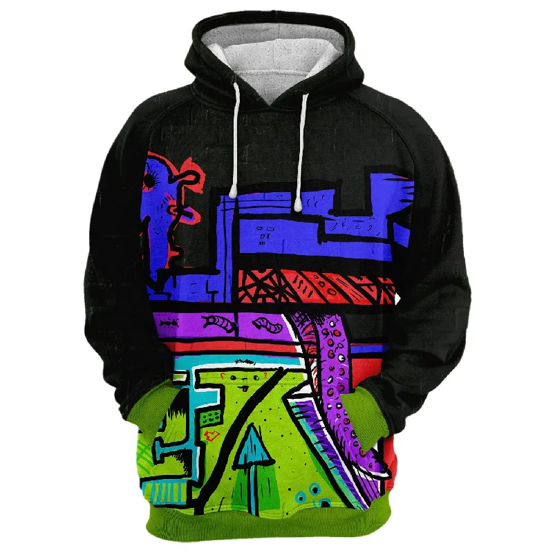 Warm Men's Thermal HoodiesGraff Hoodie