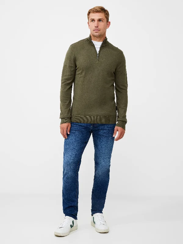 Men's Sweaters for Casual OccasionsHalf Zip Sweater