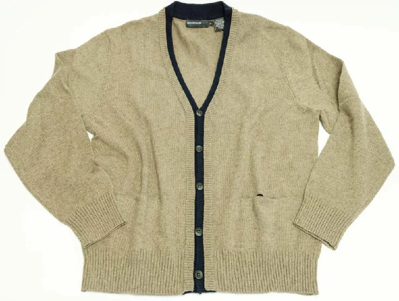 Men's Sweaters with Skinny FitsLeo Chevalier Merino Wool Blend Cardigan - 428624