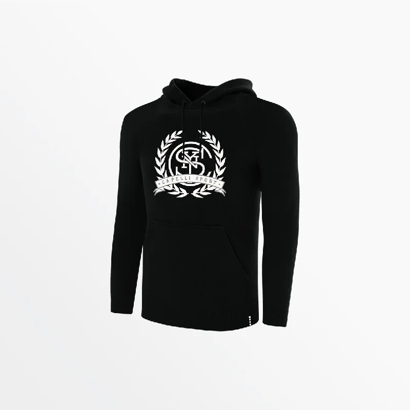 Men's Shirts with High NecksMEN'S ACADEMIA CIRCLE PULLOVER HOODIE