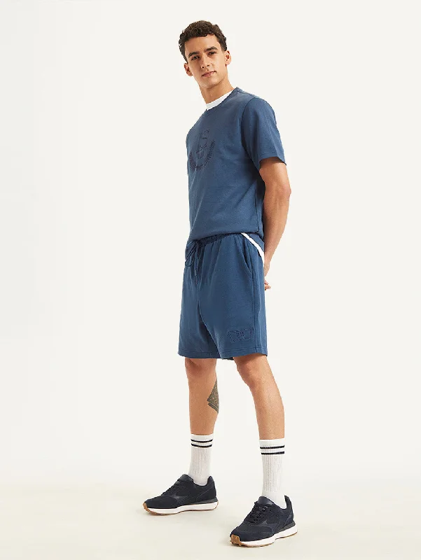 Men's Sweaters with ButtonsMen's Blue Regular Fit Shorts