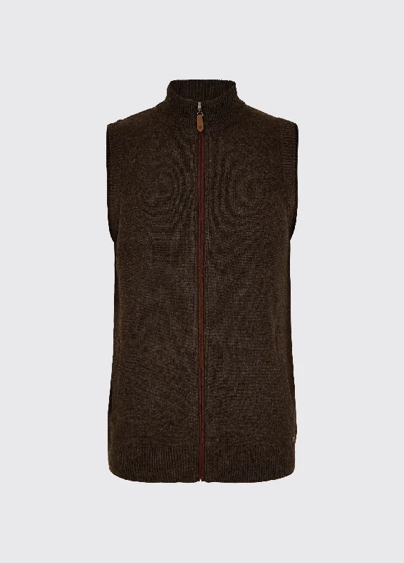 Men's Sweaters for WinterUpperwood Bodywarmer - Mahogany