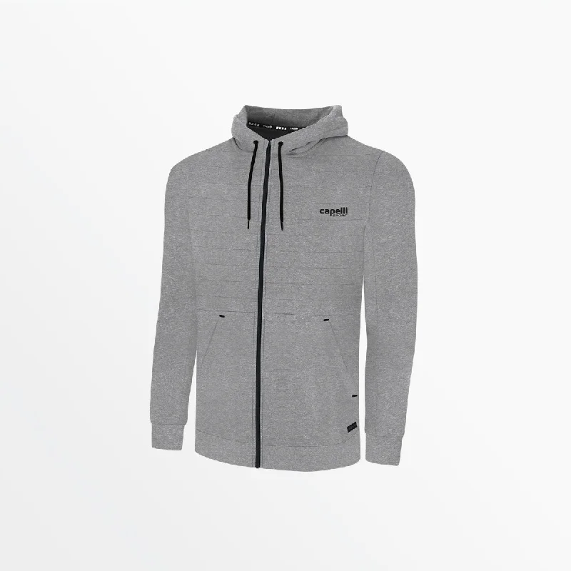 Men's Shirts with Appliqué DetailsMEN'S MOTO TECH II ZIP UP HOODIE