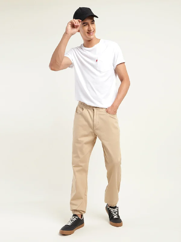 Men's Sweaters in Bright ColorsMen's Relaxed Fit Khaki Jogger Cargos