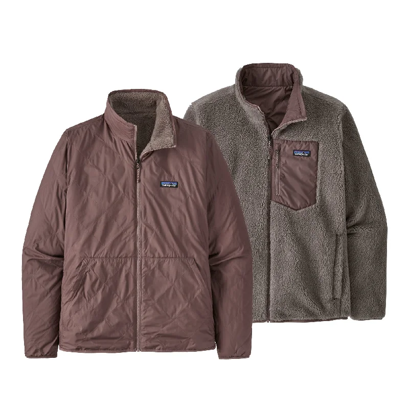 Men's Coats with LiningMen's Reversible Recycled Sherpa Jacket