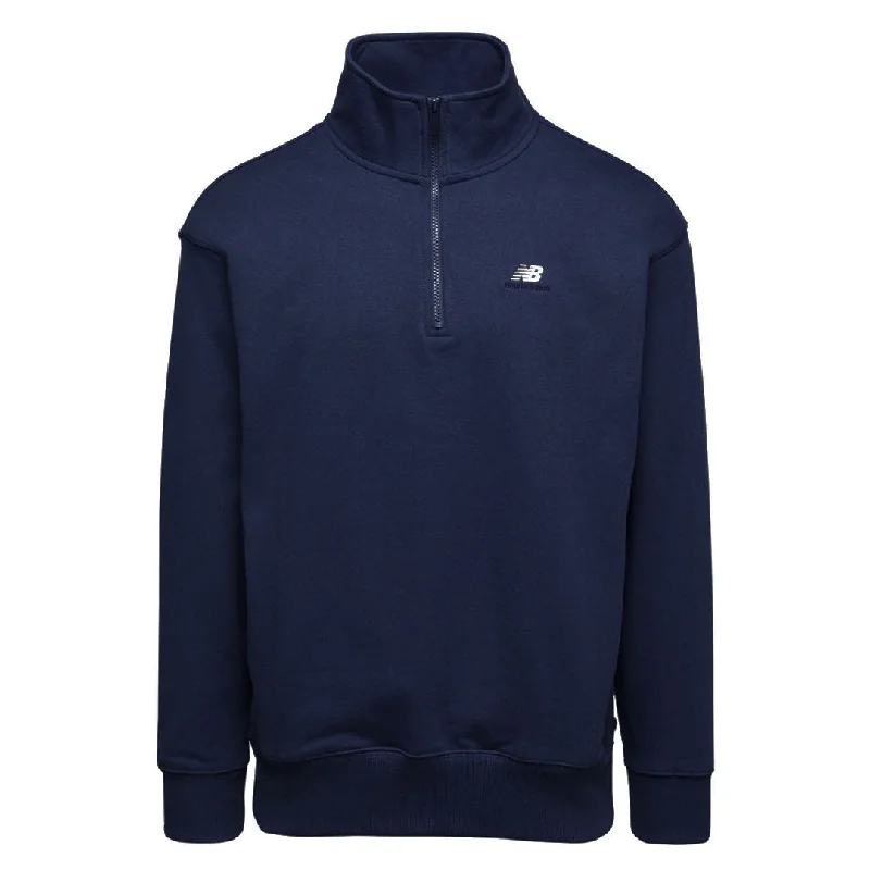 Men's Shirts with Double-Breasted DesignsNew Balance - Men's Remastered French Terry 1/4 Zip Pullover (MT31501 NNY)