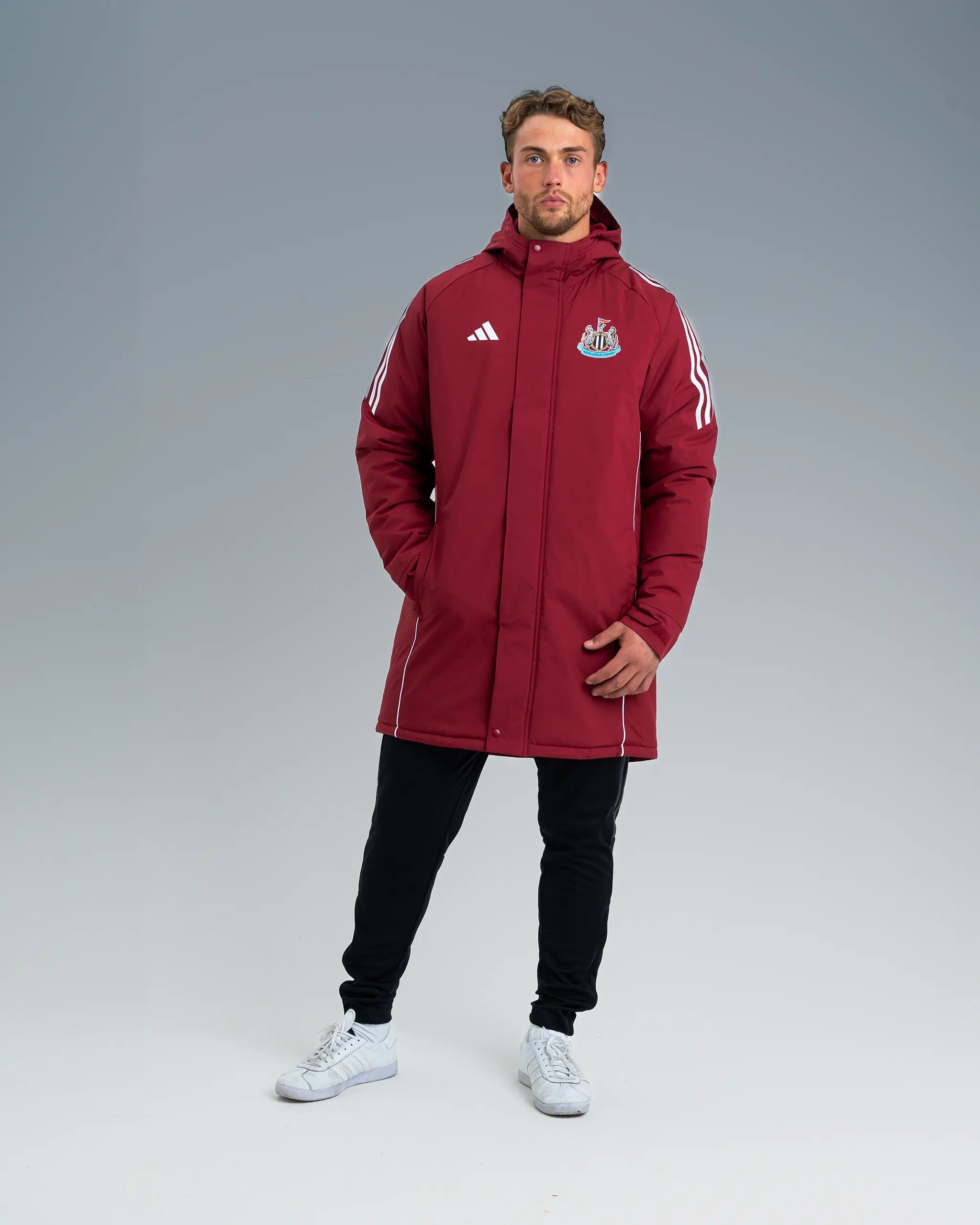 Men's Coats for Everyday WearNewcastle United adidas 24/25 Players' Stadium Parka