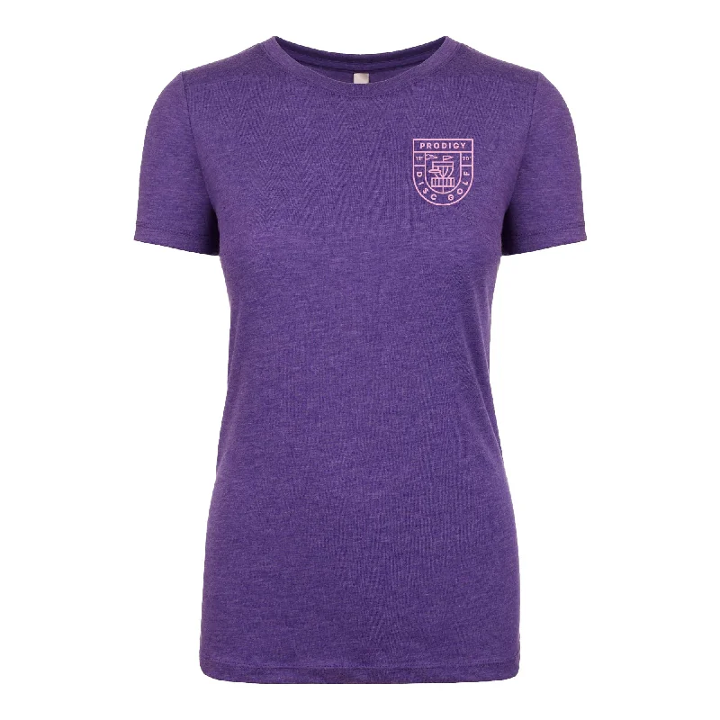 Men's Shirts with Asymmetrical HemlinesProdigy Emblem Women's T-Shirt