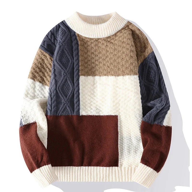 Men's Sweaters with Straight-Cut Shapes#QJ-2536# 潮品休閒毛衣