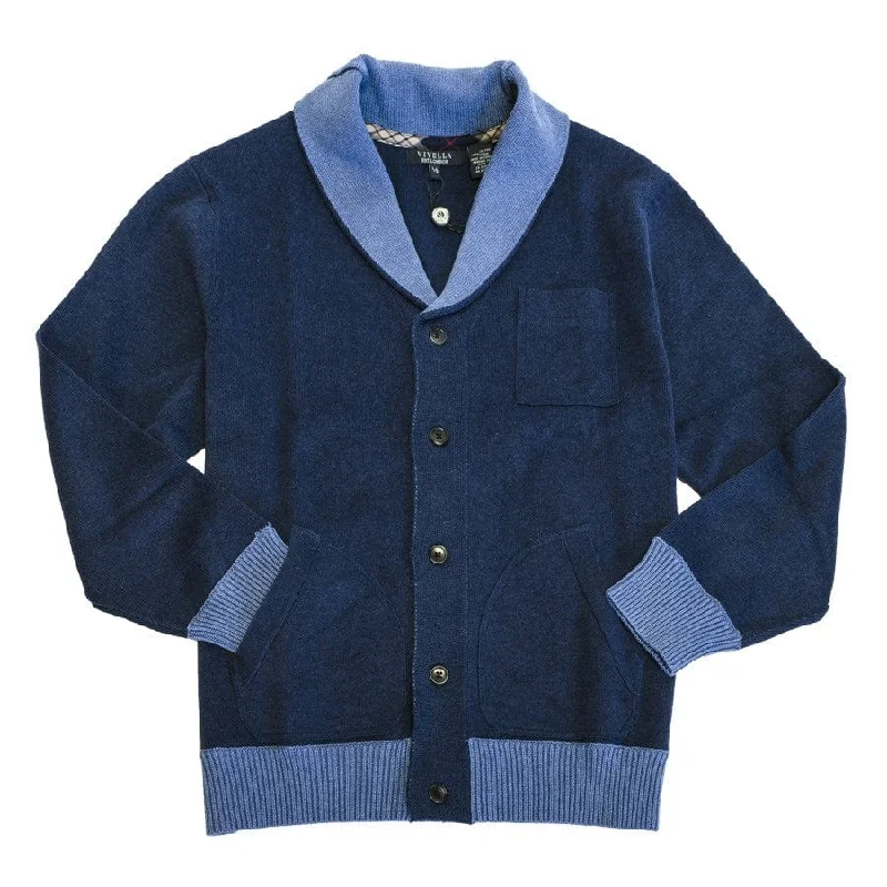 Men's Sweaters with Herringbone PatternsViyella 100% Cotton Cardigan - 457654 - Assorted Colours