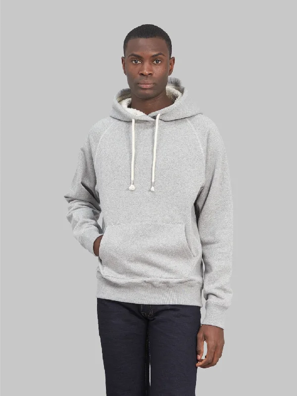 Designer Men's Hoodie JacketsWonder Looper Pullover Hoodie Super Looper French Terry Heather Grey