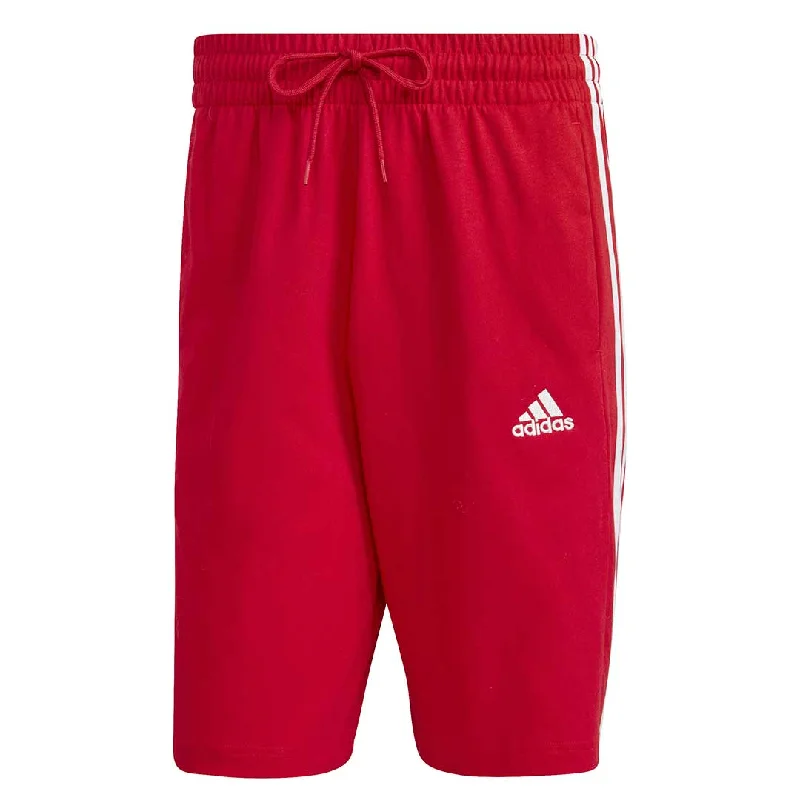 Men's Coats with Contrast Stitchingadidas - Men's 3 Stripes Single Jersey Shorts (IC9386)