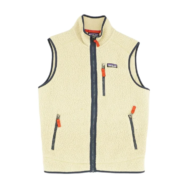 Functional Men's Ski JacketsBeige Solid Fleece Vest