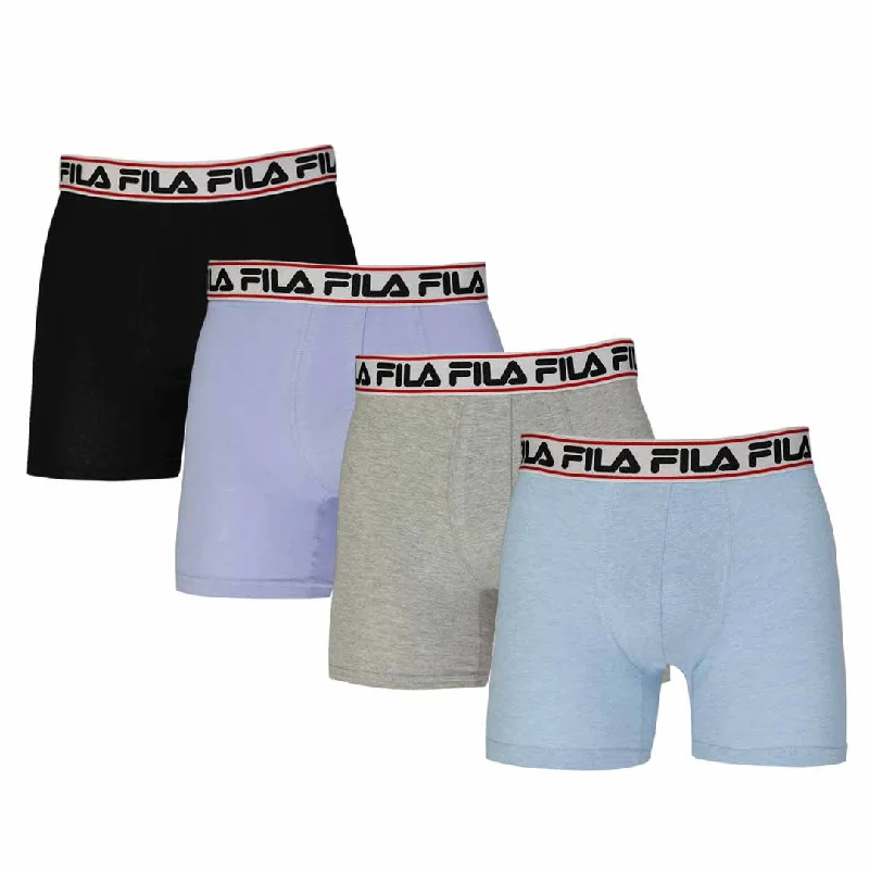 Men's Coats with Removable LiningsFILA - Men's 4 Pack Boxer Brief (FM412BXCS15 400)