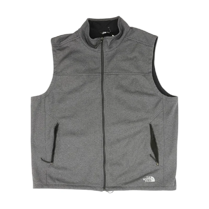 Classic Men's Trench CoatsGray Solid Active Vest