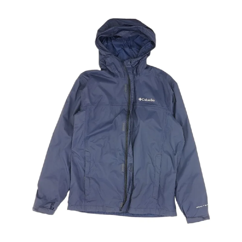 Men's Coats for BikingNavy Solid Jacket