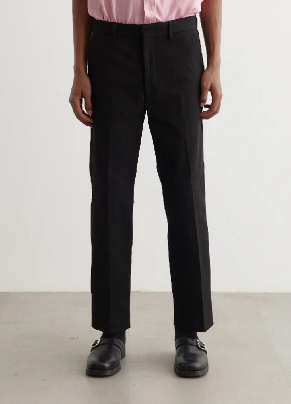 Men's Pants with Zippered PocketsAyonne Co Mix Twill Pants