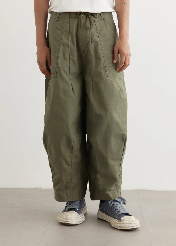 Men's Elastic-Waisted Pants for Easy MovementH.D. Fatigue Pants