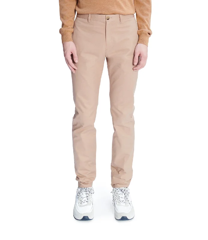 Men's Pants with Hidden ButtonsClassic Chinos