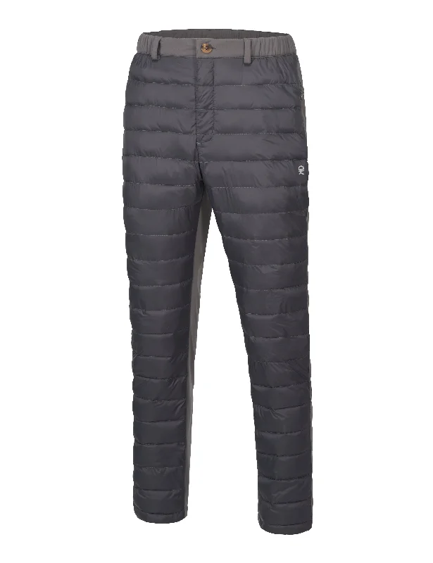 Men's High-Waisted Pants for a Retro StyleMen's Lightweight Puffy Ski Insulation Down Pants