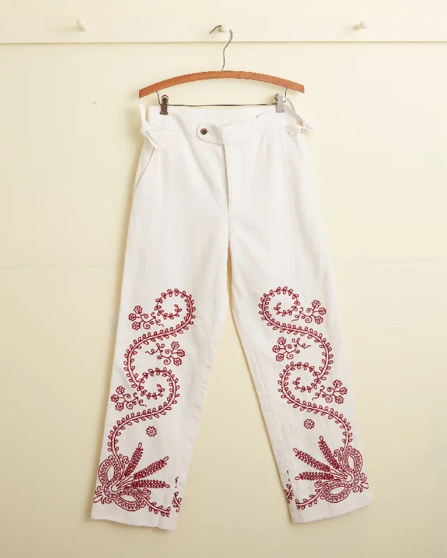 Men's Pants with Flat-Front DesignsPilea Trousers